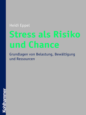 cover image of Stress als Risiko und Chance